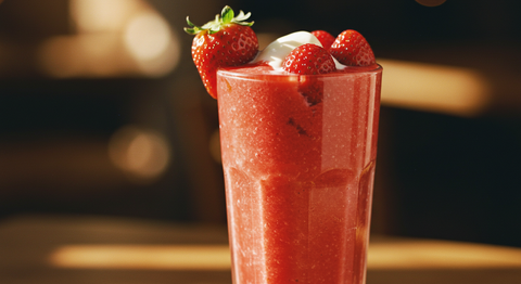 Smoothie de Fresa Natural y Refrescante – Receta Fácil y Saludable