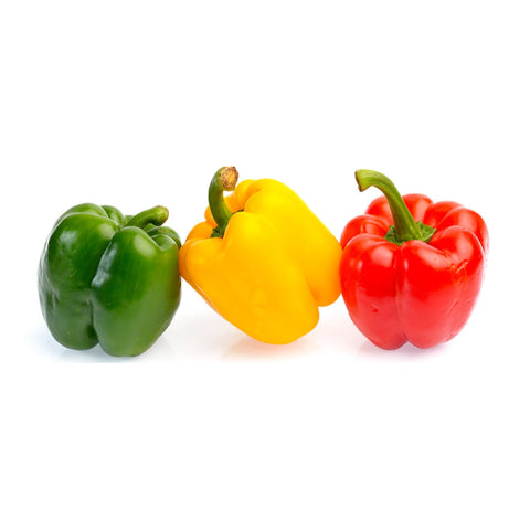 Mezcla de pimientos (Amarillo, rojo, verde)
